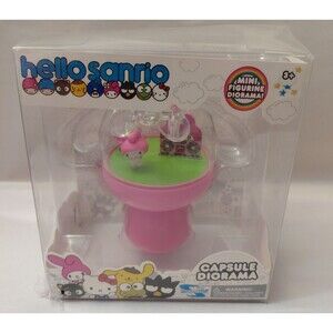 Sanrio Hello Kitty Mini Capsule Diorama Figurine My Melody Toynami NIB Anime